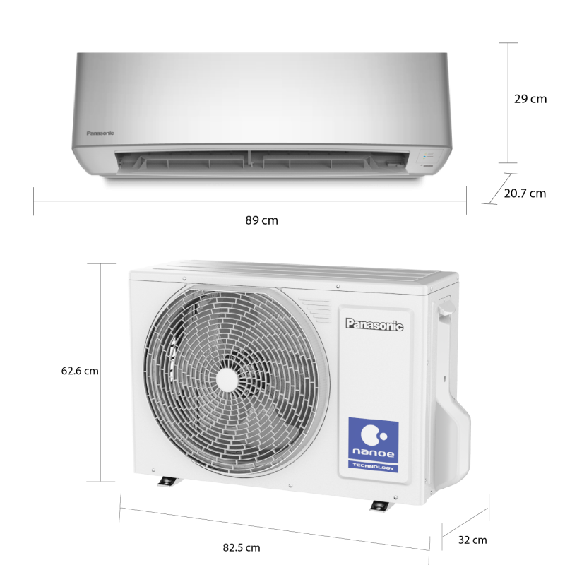 Panasonic Aire acondicionado inverter serie s de 20400btu cscus18