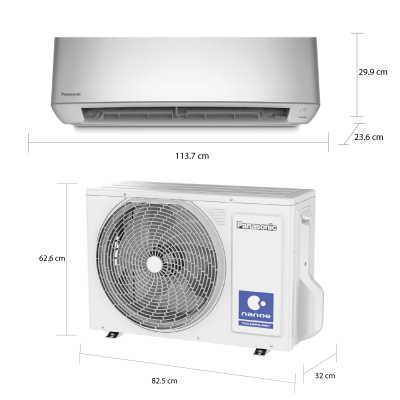 Panasonic Aire acondicionado inverter serie s de 25200btu cscus24