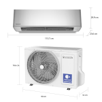 Panasonic Aire acondicionado inverter serie s de 26600btu cscus28