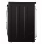 Lg Secadora a gas de 22kg carga frontal con turbosteam color acero negro df22bv2b