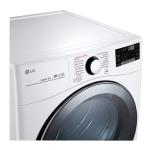 LG SECADORA CARGA FRONTAL CON SENSOR DE SECADO SENSOR DRY Y CONECTIVIDAD THINQ 22 KG - BLANCO