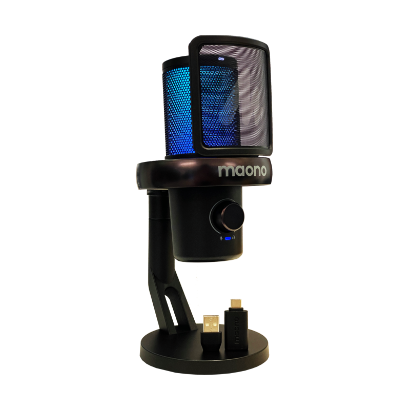 MAONO MICROFONO DE ESCRITORIO INALAMBRICO GAMER DM40