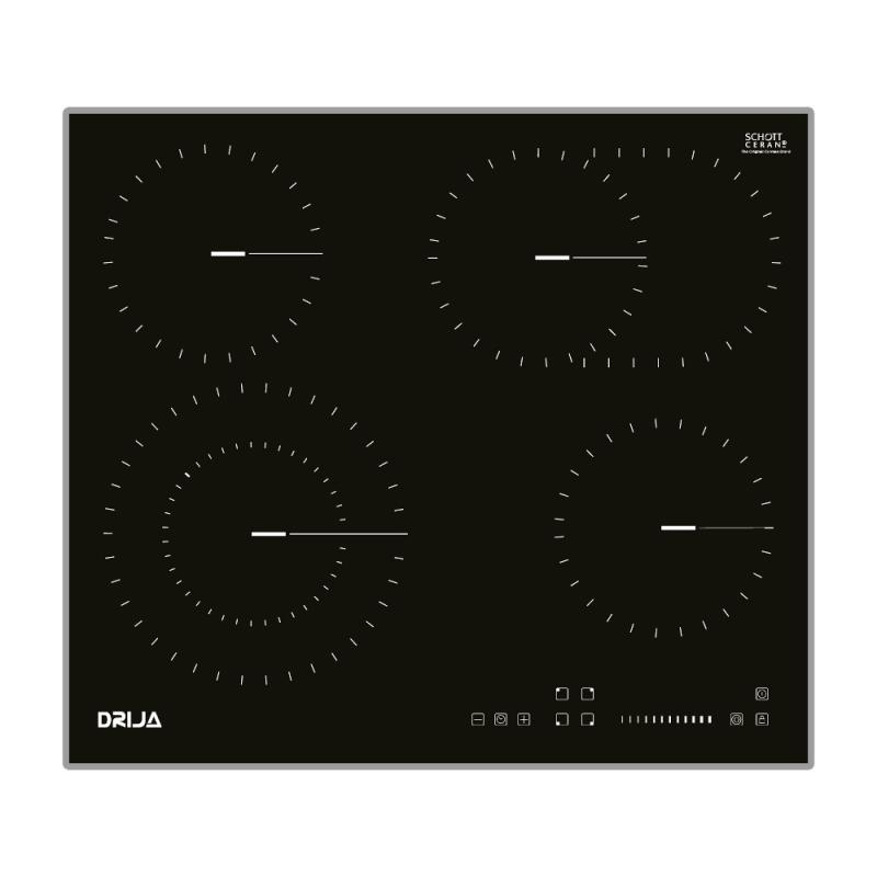 DRIJA ESTUFA ELECTRICA VITROCERAMICA DE 4 QUEMADORES ALEMANIA60