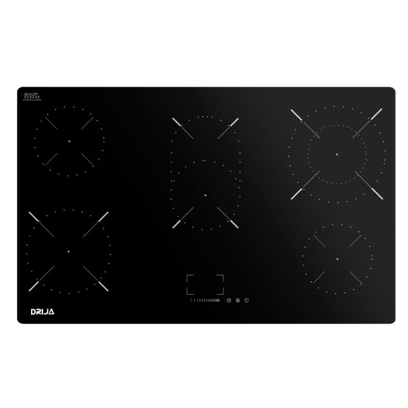 DRIJA ESTUFA ELECTRICA VITROCERAMICA DE 5 QUEMADORES ALEMANIA90