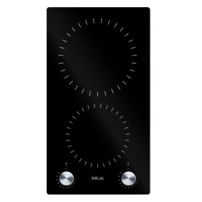 DRIJA ESTUFA EMPOTRABLE ELECTRICA DE 2 QUEMADORES BARI 30