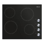 DRIJA ESTUFA ELECTRICA EMPOTRABLE DE 4 QUEMADORES BARI 60