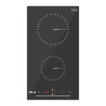 DRIJA ESTUFA EMPOTRABLE ELECTRICA DE 28.8CM 2 QUEMADORES CONTROL TACTIL BERLIN