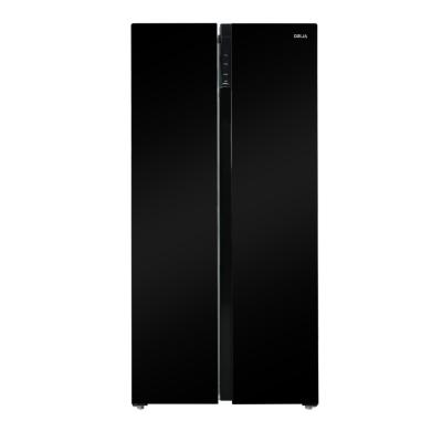 DRIJA REFRIGERADOR SIDE BY SIDE DE 18CUFT DISEÃ‘O NEGRO ESPEJO INVERTER