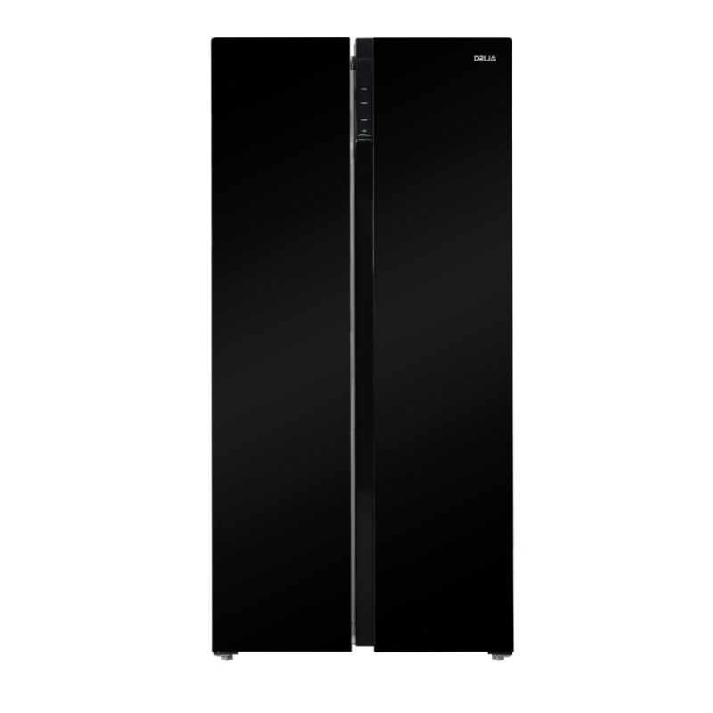 DRIJA REFRIGERADOR SIDE BY SIDE DE 18CUFT DISEÃ‘O NEGRO ESPEJO INVERTER