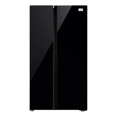 DRIJA REFRIGERADOR SIDE BY SIDE DE 20.7CUFT DISEÃ‘O ESPEJO NEGRO