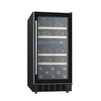 DRIJA VINERA EMPOTRABLE PARA 31 BOTELLAS DE 2 CAMARAS INDEPENDIENTES CHIARETTO