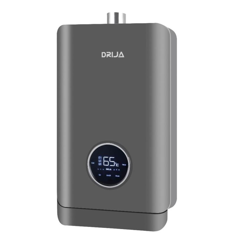 DRIJA CALENTADOR DE AGUA A GAS DE 13L/MIN COLOR SILVER