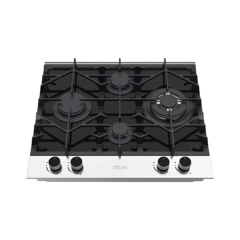 DRIJA ESTUFA EMPOTRABLE VITROCERAMICA A GAS DE 58.4CM 4 QUEMADORES FERRARA60