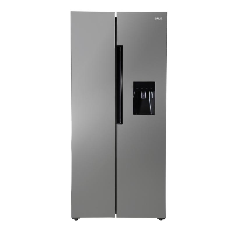 DRIJA REFRIGERADOR SIDE BY SIDE DE 18CUFT CON DISPENSADOR DE AGUA INVERTER
