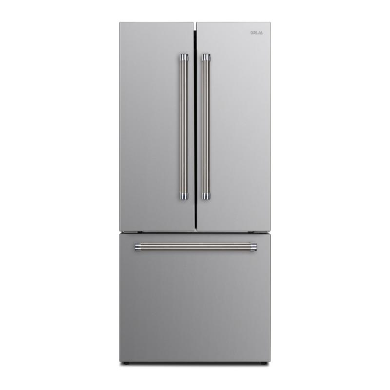DRIJA REFRIGERADOR FRENCH DOOR DE 18CUFT INVERTER COLOR ACERO