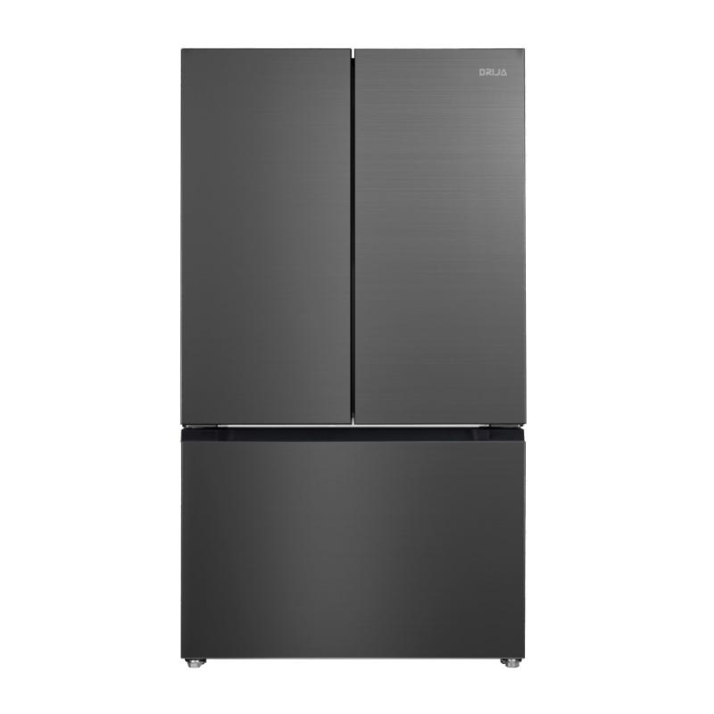 DRIJA REFRIGERADOR FRENCH DOOR DE 20CUFT INVERTER DISEÃ‘O ACERO BLACK