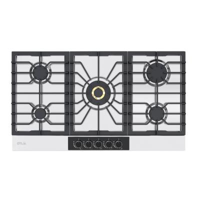 DRIJA ESTUFA EMPOTRABLE A GAS DE 87CM 5 QUEMADORES LAZIO