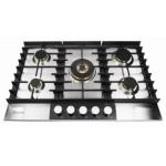 DRIJA ESTUFA EMPOTRABLE DE 5 QUEMADORES A GAS LIVORNO 76 PROFESSIONALE