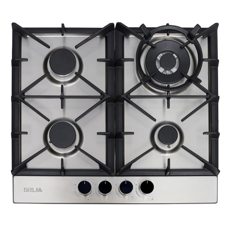 DRIJA ESTUFA EMPOTRABLE DE 4 QUEMADORES MILAN 60