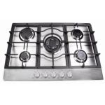 DRIJA ESTUFA EMPOTRABLE DE 5 QUEMADORES MILAN 76