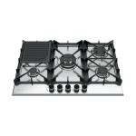 DRIJA ESTUFA EMPOTRABLE DE 76CM A GAS 5 QUEMADORES MILAN76