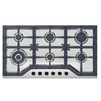 DRIJA ESTUFA A GAS 6 QUEMADORES 91CM MILAN 91