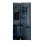 DRIJA REFRIGERADOR SIDE BY SIDE DE 20CUFT INVERTER DISEÃ‘O ESPEJO AZUL