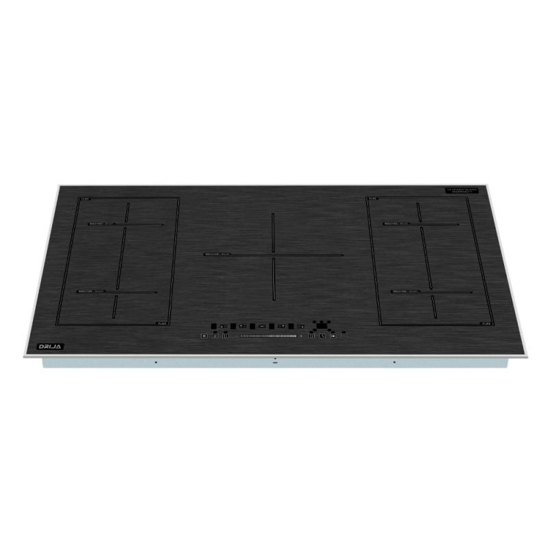 DRIJA ESTUFA EMPOTRABLE DE INDUCCION VITROCERAMICA ANTIRAYAS DE 2 ZONAS FLEX MUNICH