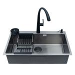 DRIJA FREGADOR EMPOTRABLE DE 84CM CON MANGUERA EXTRAIBLE PARMA