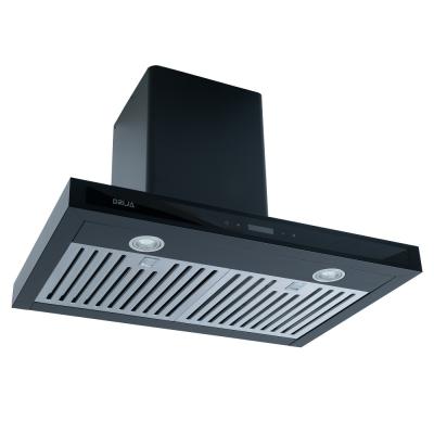 DRIJA EXTRACTOR DE GRASA 75CM COLOR NEGRO QUADRATO 76