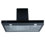 DRIJA EXTRACTOR DE GRASA 90CM COLOR NEGRO QUADRATO 90