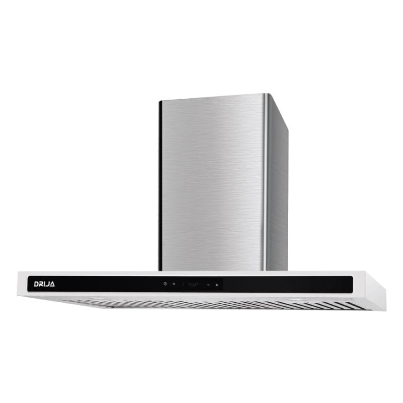 DRIJA EXTRACTOR DE GRASA TIPO ISLA QUADRATO DE 90CM