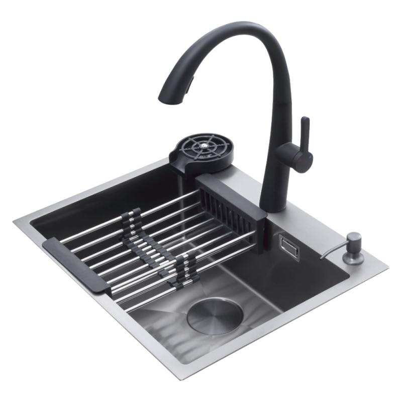 DRIJA FREGADOR EMPOTRABLE ACERO 61CM RAGUSA