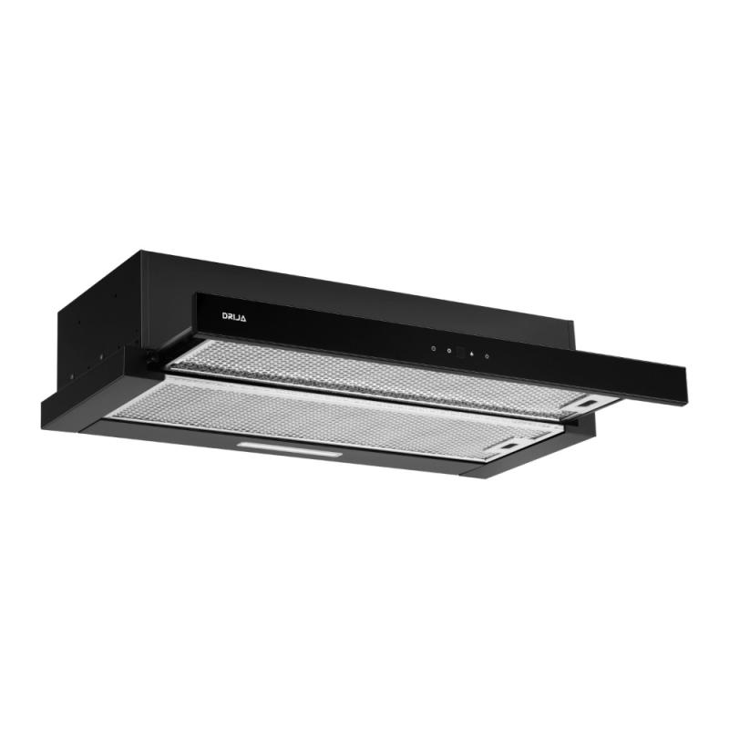DRIJA EXTRACTOR DE GRASA EMPOTRABLE DE 76CM COLOR NEGRO