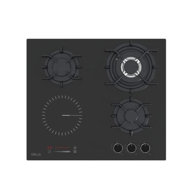 DRIJA ESTUFA DE 58.5CM DUAL 4 QUEMADORES SICILIA TOUCH