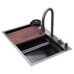 DRIJA FREGADOR EMPOTRABLE DOBLE FUNCION AGUA FRIA Y CALIENTE 75CM SIENA