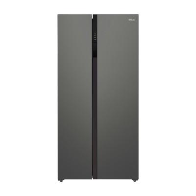 DRIJA REFRIGERADOR SIDE BY SIDE DE 15.4CUFT INVERTER COLOR GRIS PLATA
