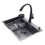 DRIJA FREGADOR EMPOTRABLE DE 76CM CON MANGUERA EXTRAIBLE SPEZIA