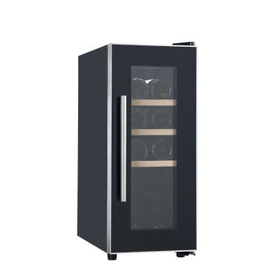 DRIJA VINERA EMPOTRABLE PARA 8 BOTELLAS COLOR NEGRO TEMPRANILLO