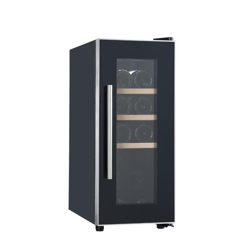 DRIJA VINERA EMPOTRABLE PARA 8 BOTELLAS COLOR NEGRO TEMPRANILLO