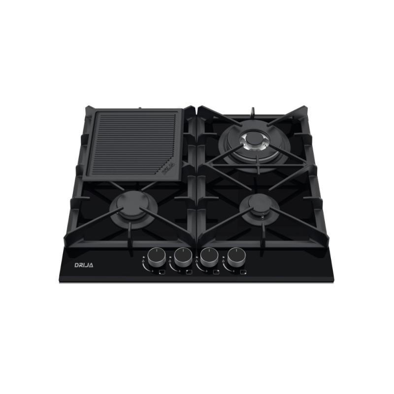 DRIJA ESTUFA EMPOTRABLE A GAS DE 58.4CM VITROCERAMICA TOSCANA