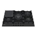 DRIJA ESTUFA EMPOTRABLE A GAS DE 76CM VITROCERAMICA TOSCANA