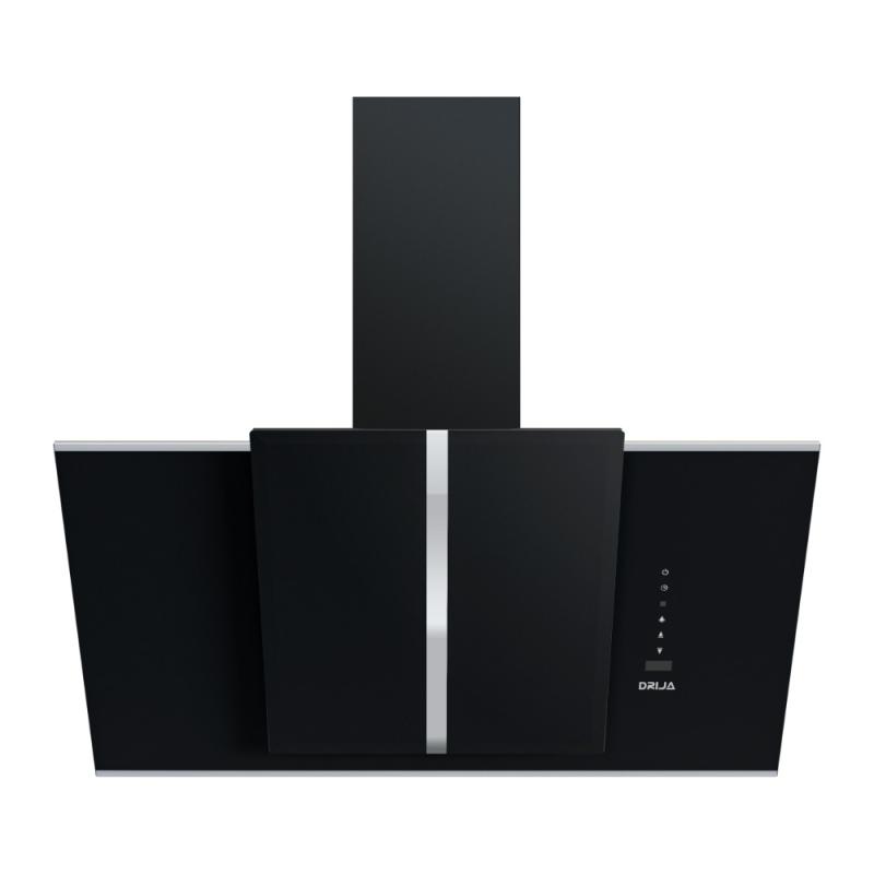 DRIJA EXTRACTOR DE GRASA TIPO CAMPANA DE 75.8CM ACABADO NEGRO TRIANGOLO