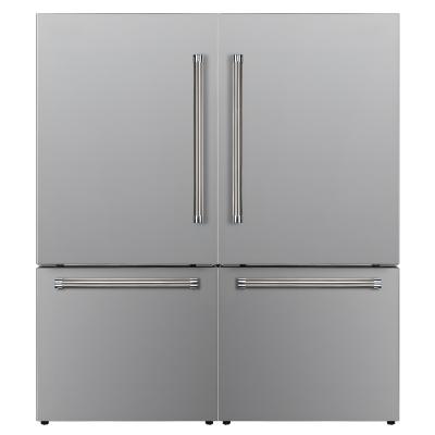 DRIJA REFRIGERADOR GEMELAS DE PUERTAS FRANCESAS DE 36CUFT