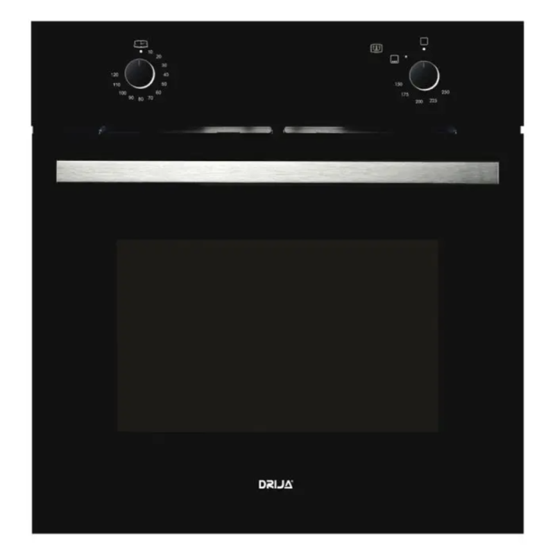 Drija HORNO EMPOTRABLE A GAS DE 60CM OCEANIA 60 BLACK GAS