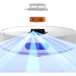 Xiaomi Aspiradora robot 2-en-1 succión 5 000 pa navegación laser lds s40c