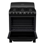 Mabe Estufa de 30" a gas 6 quemadores color negro em7620