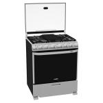 MABE ESTUFA DE 30" A GAS 6 QUEMADORES COLOR ACERO EM7660