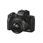 Canon Camara digital eos m50 mark ii ef-m15-45 f/3.5-6.3 is stm + adaptador ef-eos m