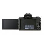 Canon Camara digital eos m50 mark ii ef-m15-45 f/3.5-6.3 is stm + adaptador ef-eos m